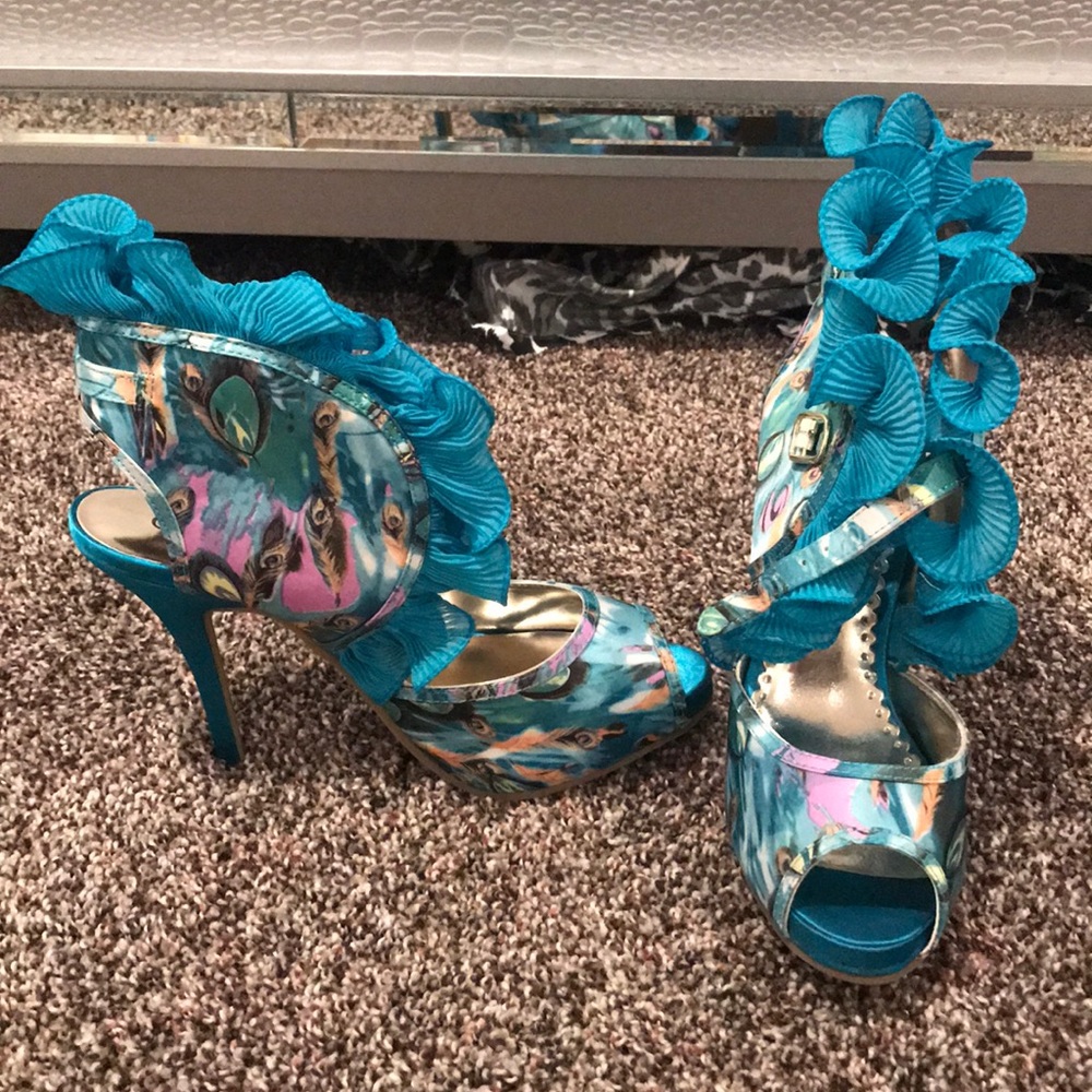 Wild Rose Fun Heels